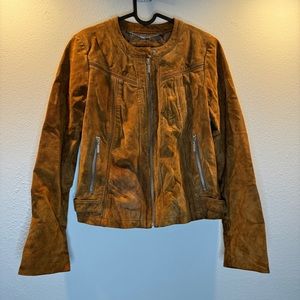 Bernardo Suede Jacket